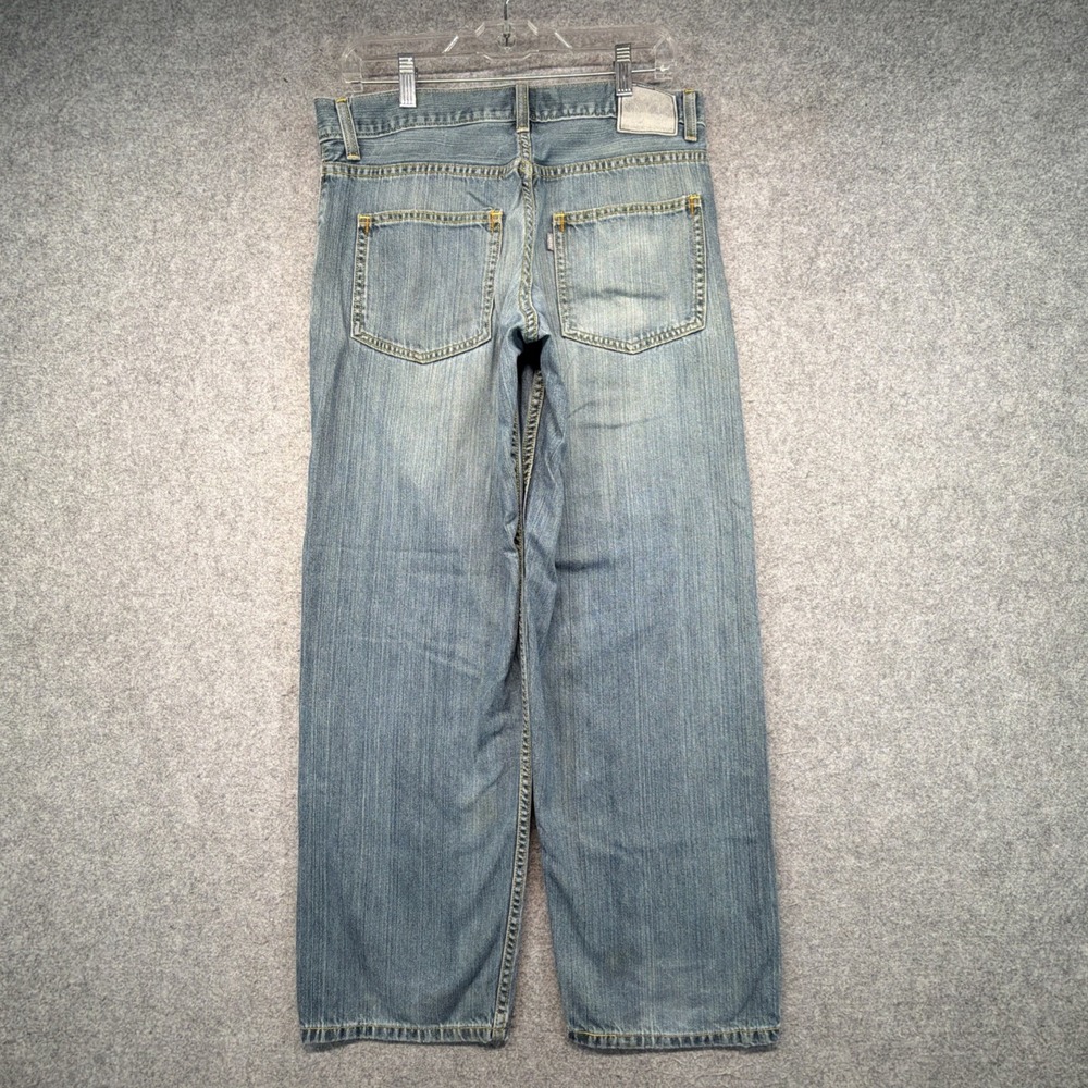 Vintage Levis SilverTab Baggy‎ Jeans Blue Denim 31x30 (Fits 32x29) Mens Y2K